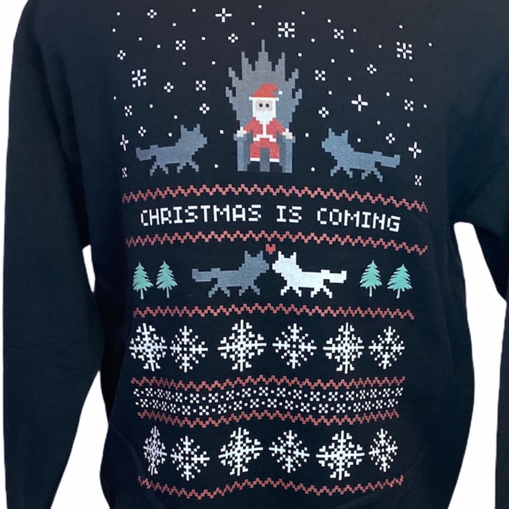 “Christmas is coming” ugly sweatshirt